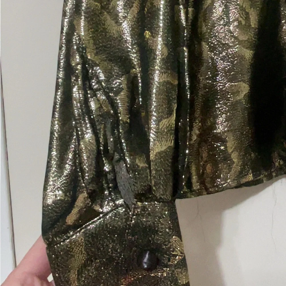 Dior Shimmering Gold Blazer